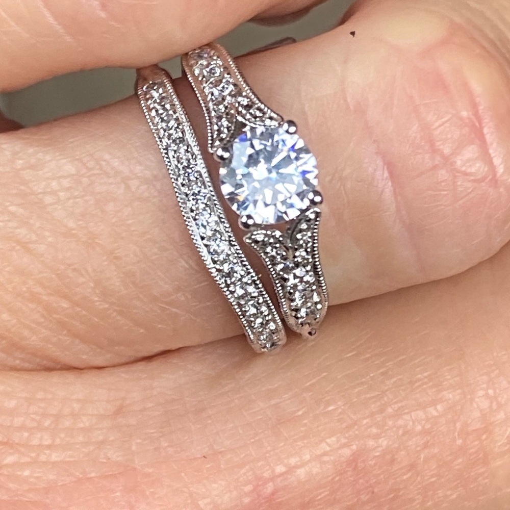 925 Sterling Silver and CZ Ring